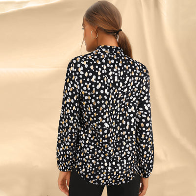 Blusa de Gasa Manga Larga para Otoño e Invierno - Image 12