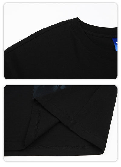 Playera Estampada Suelta para Parejas - Estilo Urbano - Image 8