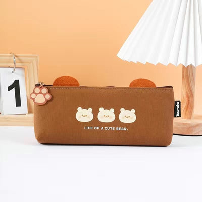 Estuche Organizador de Lona con Cierre para Útiles Escolares - Image 5