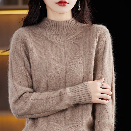 Suéter Tejido Básico para Mujer - Prenda Versátil Otoño Invierno - Image 4