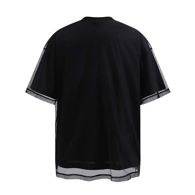 Camiseta Hombre Estampado Cereza Diseño Letras - Doble Capa Manga Corta - Image 17