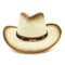 Sombrero Vaquero Estilo Western con Diseño Spray Paint para Playa