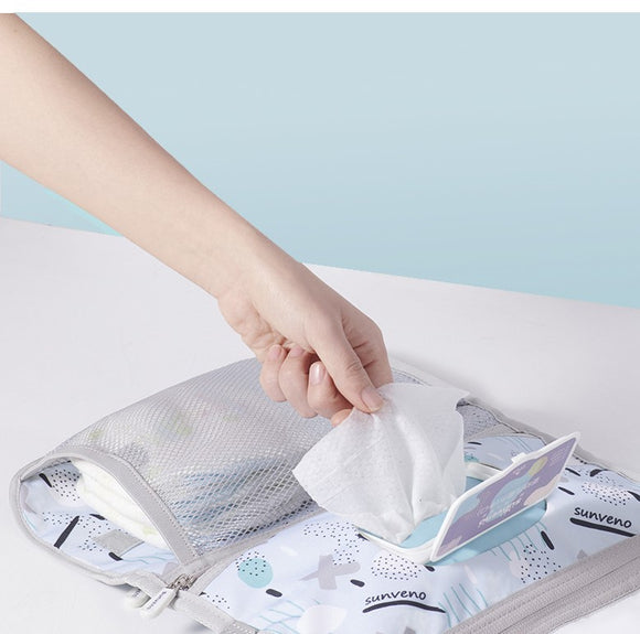 Cambiador Portátil Impermeable para Bebé con Bolsa de Viaje