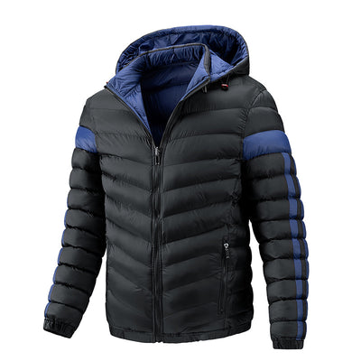 Sudadera de Algodón para Hombre con Capucha y Reversible Doble Cara