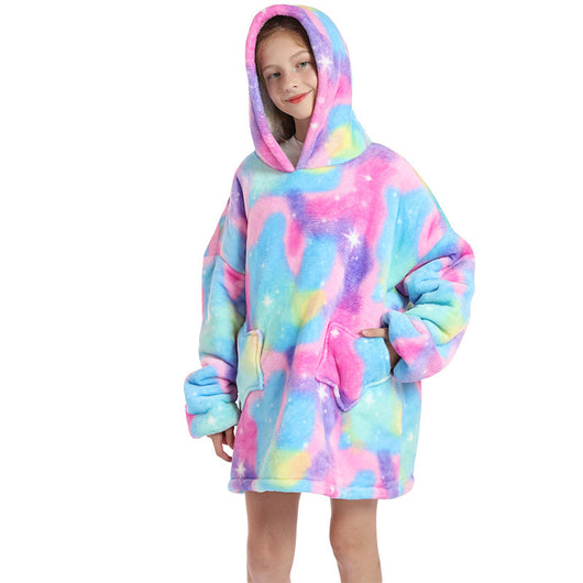 Suéter Abrigo Impermeable con Manta y Capucha para Actividades Outdoor - Image 19
