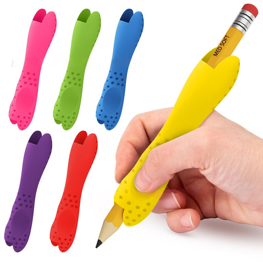 Agarrador de Lápiz Ergonómico Doble para Niños y Adultos