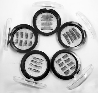 Pestañas Postizas Magnéticas Dobles - Set Completo 24 Pares con Aplicador