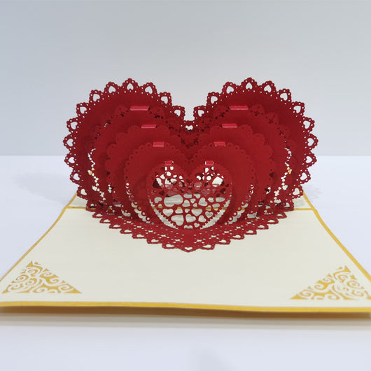 Tarjetas de Invitación 3D Grabadas Láser para Bodas, Aniversarios y San Valentín - Image 9