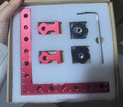 Escuadra de Aleación de Aluminio para Carpintería - Ángulo Recto Profesional - Image 8