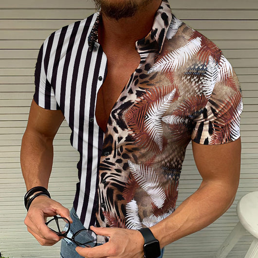 Camisa de Playa Estampada para Hombre - Image 5