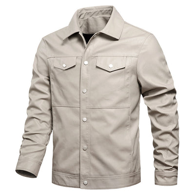 Chaqueta de Cuero para Joven Estilo Motociclista - Image 11