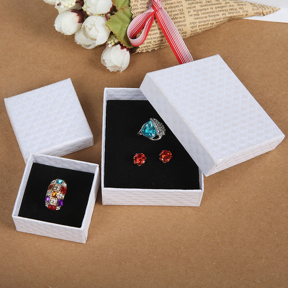 Estuche Multicolor para Joyas - Caja de Presentación Premium para Anillos, Collares y Aretes