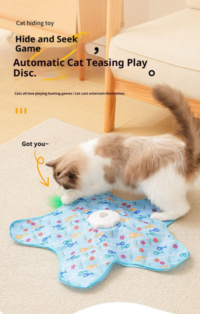 Juguete Interactivo para Gatos con Cobertura de Caza Inteligente - Image 15