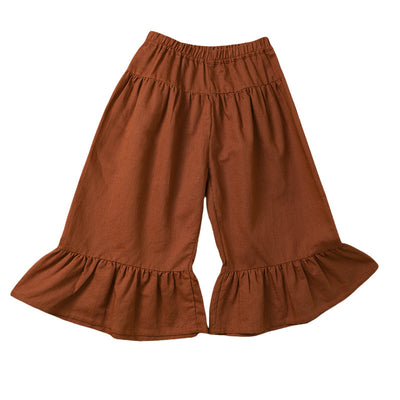 Pantalón Niña Estilo Nórdico Cintura Elástica Colores Puros - Image 5