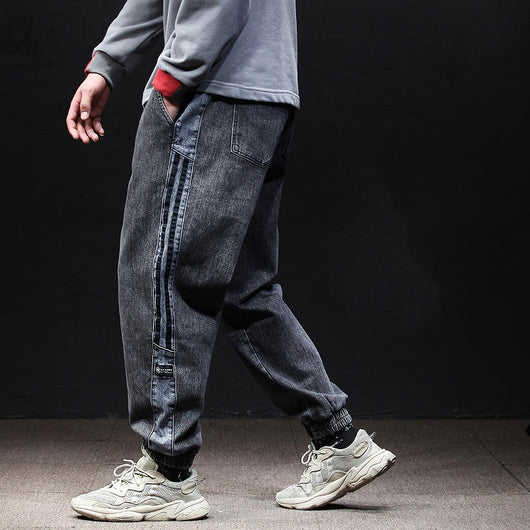 Pantalones Jeans Harem Sueltos para Hombre Fallwinter