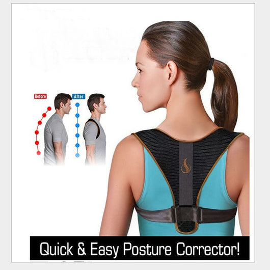 Corrector de Postura para Cifosis - Soporte Dorsal Ajustable
