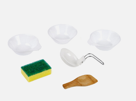 Set de Cocina y Vajilla 4 en 1 para Picnic - Image 7