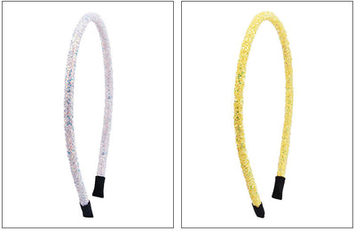 Set de Diademas y Pasadores con Lentejuelas Color Cebolla 5mm - Image 17