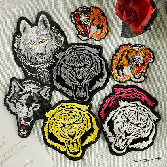 Kit de Accesorios Lobo: Parches para Zapatos, Gorras y Complementos