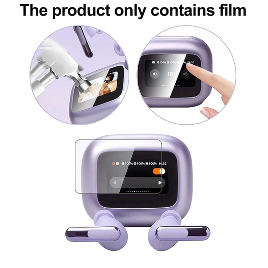 Protector de Pantalla LCD con Auriculares Bluetooth Inteligentes - Image 2