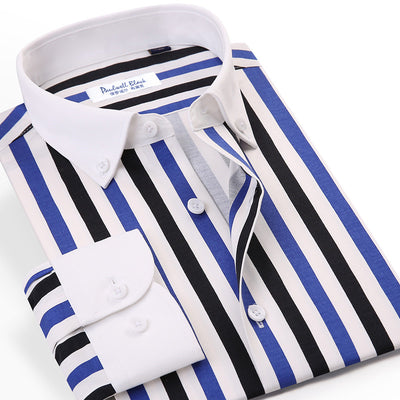 Camisa Casual de Algodón con Manga Larga - Image 9
