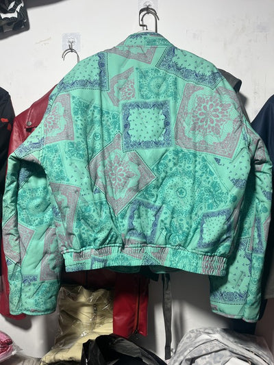 Chaqueta Acolchada de Algodón con Cierre y Estampado - Image 16