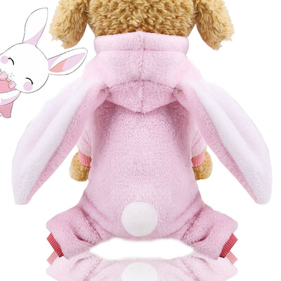 Ropa para Perros Terciopelo Coral con Diseño de Alce y Vaca - Image 12
