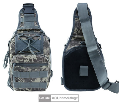 Bolsa Mensajera Táctica Impermeable en Tela Oxford con Camuflaje - Image 20
