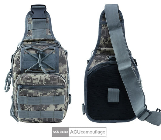 Bolsa Mensajera Táctica Impermeable en Tela Oxford con Camuflaje - Image 20