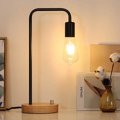 Lámpara de Mesa Moderna en Hierro y Madera con Luz Cálida Regulable - Image 12