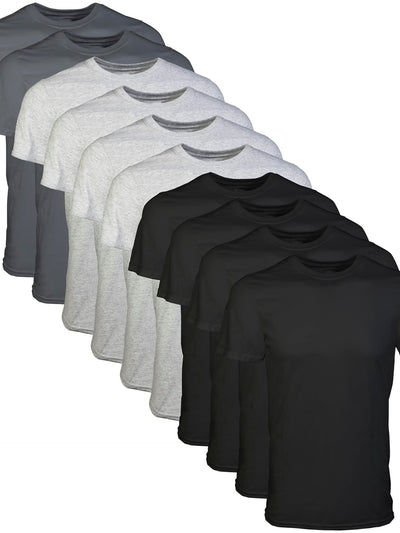 Playera Clásica para Hombre Cuello Redondo - Talla Europea - Image 3