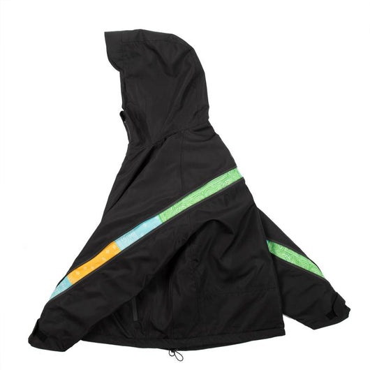 Abrigo de Algodón con Cierre Impermeable y Detalles Florales para Hombre y Mujer - Image 8