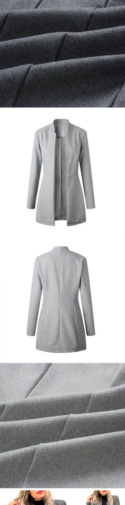 Blazer Blanco Ejecutivo para Mujer - Elegancia Profesional - Image 10