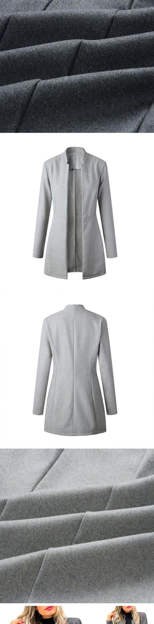 Blazer Blanco Ejecutivo para Mujer - Elegancia Profesional - Image 10