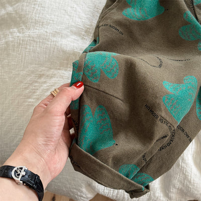 Pantalones Casuales de Algodón Lavado para Niños - Image 36