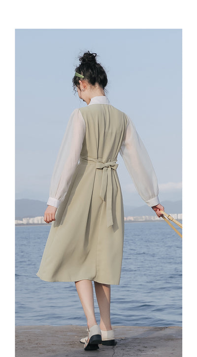 Falda Midi de Diseño Elegante con Detalle de Cobertura - Image 13