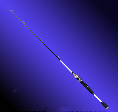 Caña de Pescar Telescópica de Carbono con Válvula de Aire para Pesca en Hielo