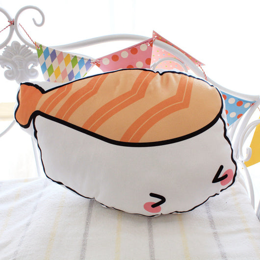 Almohada Peluche Salmón Suave - Image 7