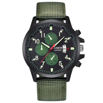 Reloj Deportivo Militar para Hombre con Banda Nylon