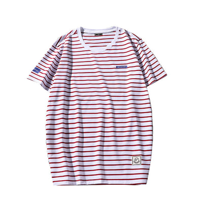 Camisa Casual de Rayas para Hombre - Estilo Relajado - Image 18