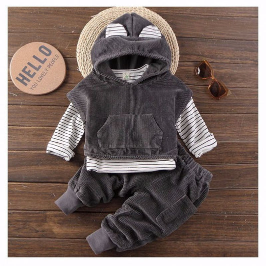 Traje Elegante para Niño - Conjunto Formal Cálido y Sofisticado