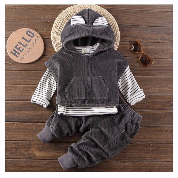 Traje Elegante para Niño - Conjunto Formal Cálido y Sofisticado