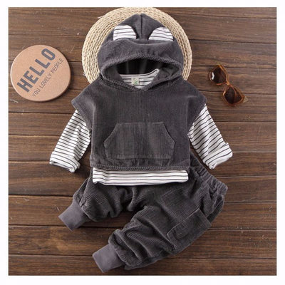 Traje Elegante para Niño - Conjunto Formal Cálido y Sofisticado