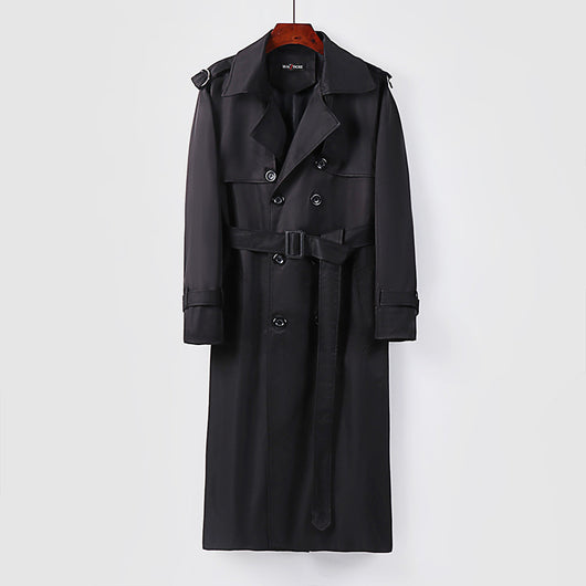 Abrigo Gabardina Larga Oversized Tallas Grandes Hombre