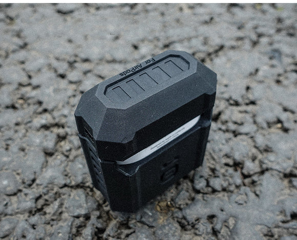 Funda Protectora Táctica de Silicona para AirPods Compatible con Apple