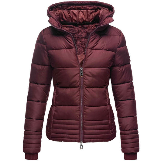 Chaqueta de Algodón Coreana Suelta con Capucha - Image 11