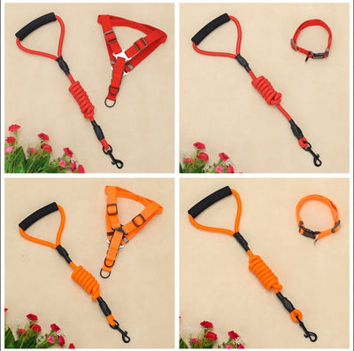 Set de Arnés y Correa de Tracción con Mango Acolchado para Mascotas - Image 6