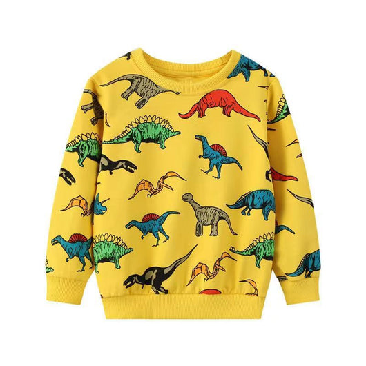 Camisetas Infantiles con Estampado de Dinosaurios Animados - Image 8