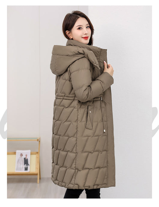 Abrigo Acolchado Slim Fit Talla Grande para Mujer - Invierno - Image 31
