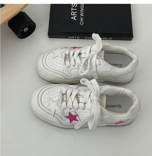 Zapatillas Deportivas Coreanas de Punta Redonda - Estilo Versátil y Elegante - Image 23